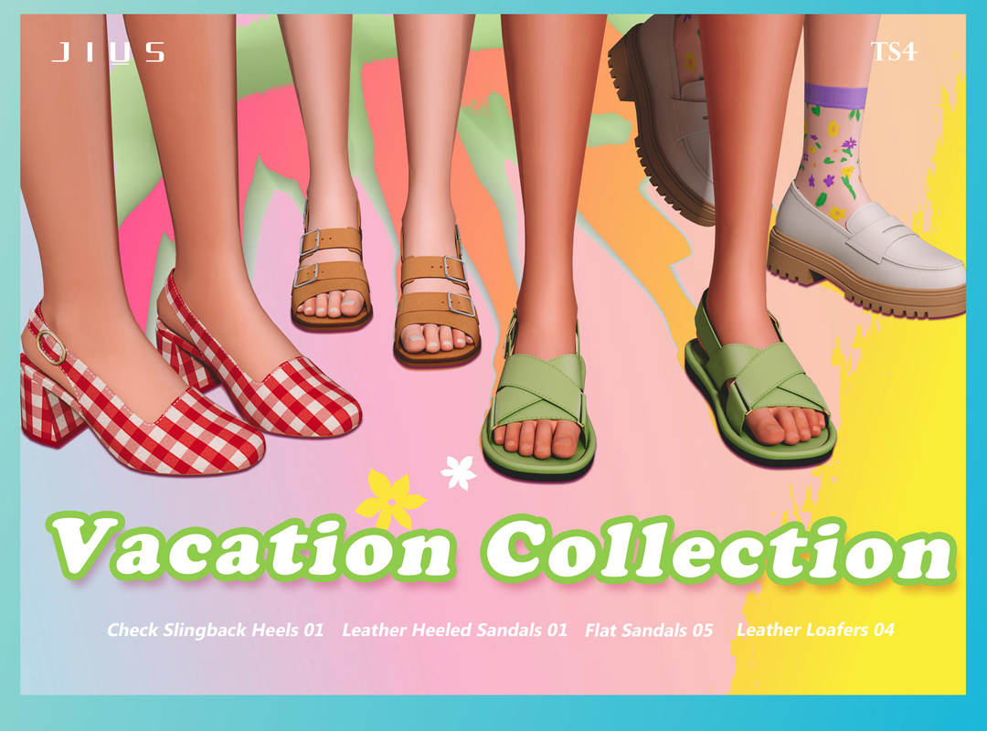 Скриншот мода Коллекция обуви Vacation Collection 05